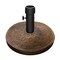 Pure Garden Heavy Duty Resin and Cement 34 lb Outdoor Umbrella Base, Bronze 50-LG1210 - alternate 3